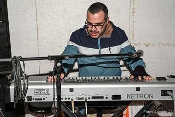 La banda Charcojondo, pregoneros de las fiestas de Lomo Magullo de este año/Antonio Alí.